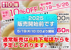 【早割】ご家庭用　清水白桃