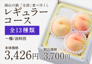 桃全部食べ尽くしレギュラー