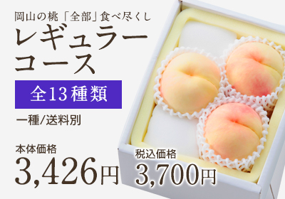 桃全部食べ尽くしレギュラー