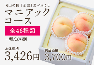 桃全部食べ尽くしマニアック