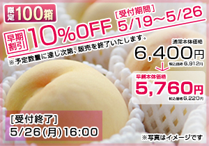 【早割】ご家庭用 清水白桃