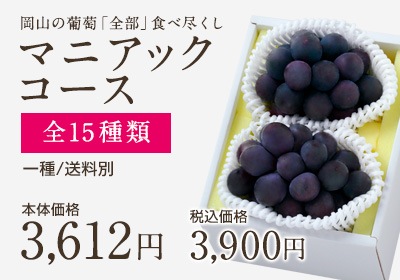 葡萄全部食べ尽くしマニアック