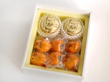 あたご梨とあたご柿ギフト