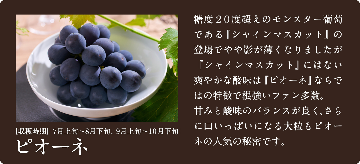 ピオーネ