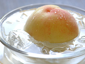 清水白桃の美味しい冷やし方