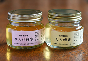 鈴木養蜂場のおすすめ蜂蜜セット(蓮華・栃)